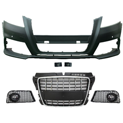 FRONT BUMPER FOR 09-11 A3, (