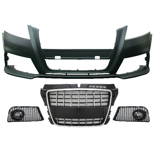 FRONT BUMPER FOR 09-11 A3, (